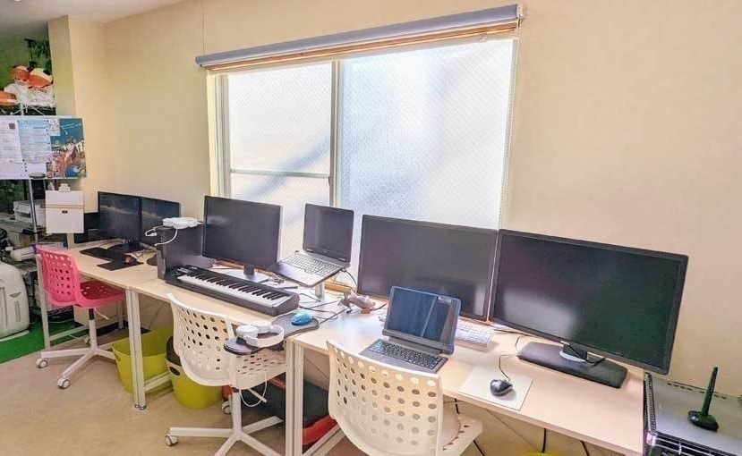 池田パソコン教室内の設備・学習環境